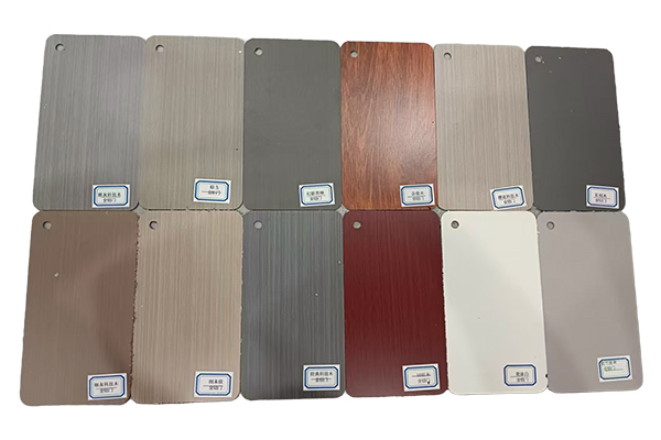 Aluminum Door Finished Products, 12 Colors