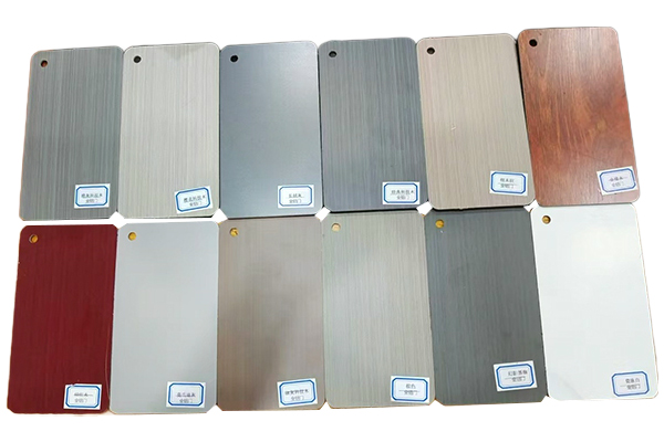 Aluminum Door Finished Products, 12 Colors